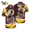 Washington Commanders Halloween Horror Movies Summer Hawaiian Shirts 1