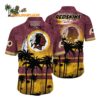 Washington Redskins Palm Tree Summer New Hawaiian Shirt 1