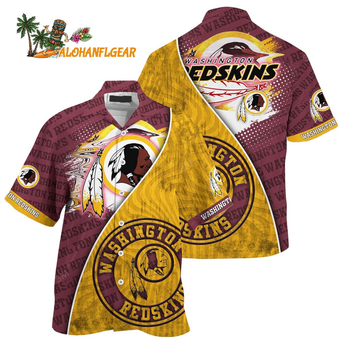 Washington Redskins Summer Hawaii Shirt New Trend For This Season 1