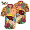 Arizona Cardinals Hawaiian Shirt Flower Hawaii Shirt For Fans Arizona Cardinals Aloha Shirt 1 1