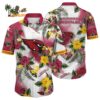 Arizona Cardinals Hawaiian Shirt Hibiscus Pattern Arizona Cardinals Aloha Shirt 1