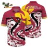 Arizona Cardinals Hawaiian Shirt Mens Practical Beach Arizona Cardinals Aloha Shirt 1
