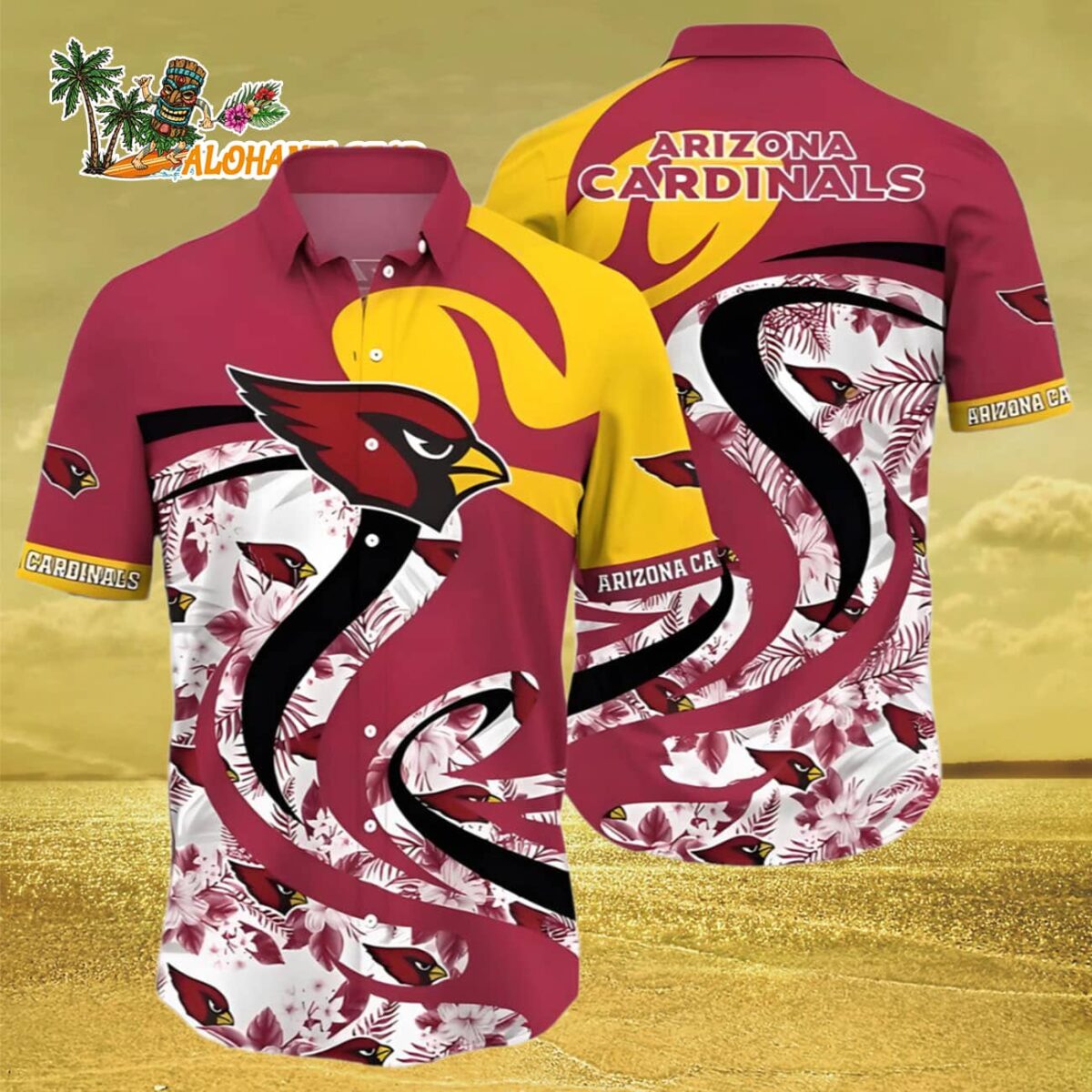 Arizona Cardinals Hawaiian Shirt Mens Practical Beach, Arizona Cardinals Aloha Shirt 2 Arizona Cardinals Hawaiian Shirt Mens Practical Beach Arizona Cardinals Aloha Shirt 3