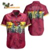Arizona Cardinals Hawaiian Shirt Red Floral Pattern Arizona Cardinals Aloha Shirt 1 1