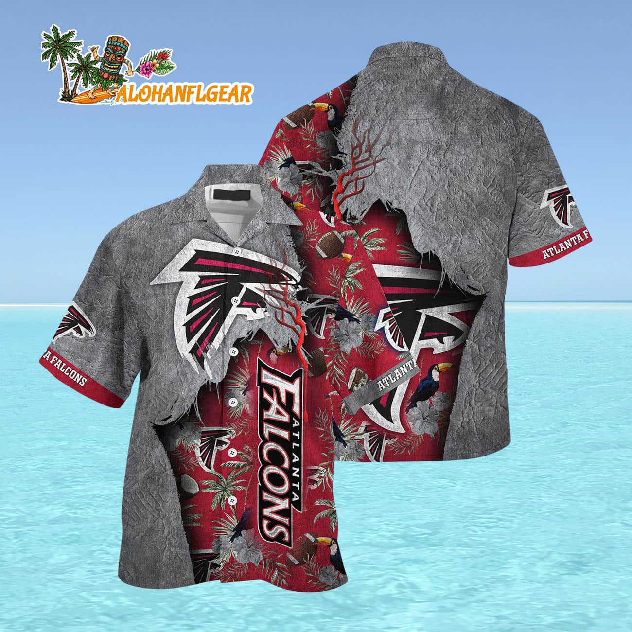 Atlanta Falcons Football Team Summer God Hawaii Shirt, Football NFL Hawaiian Shirt Atlanta Falcons Football Team Summer God Hawaii Shirt, Football NFL Hawaiian Shirt