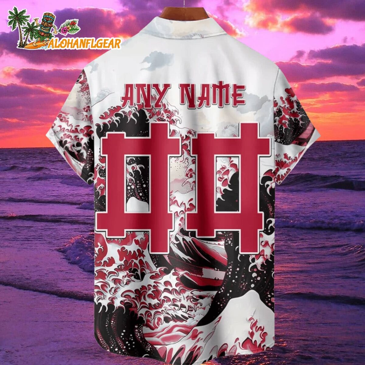 Atlanta Falcons Great Wave Hawaiian Shirt Custom Name And Number NFL Aloha Shirt 1 Atlanta Falcons Great Wave Hawaiian Shirt Custom Name And Number NFL Aloha Shirt 2