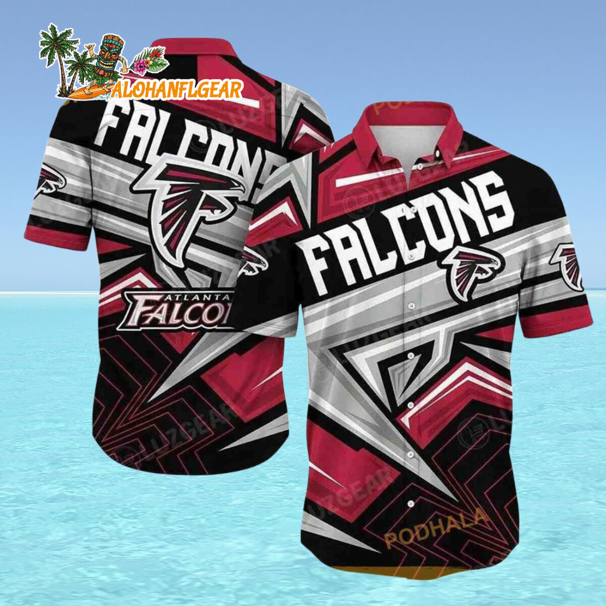 Atlanta Falcons Hawaiian Shirt Trending Summer For Sports Gift For Fans Atlanta Falcons Aloha Shirt 4