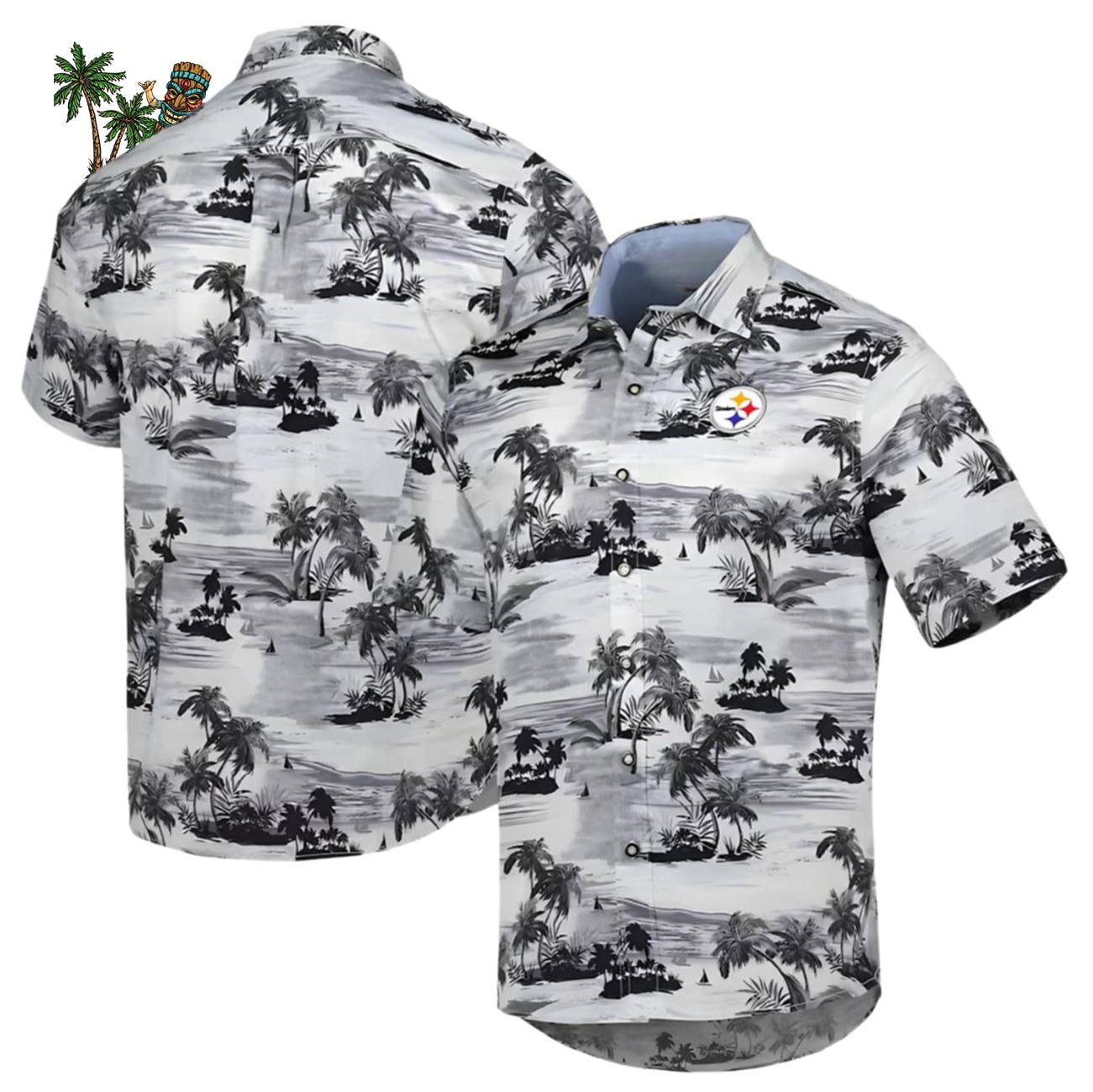 Bahama Pittsburgh Steelers Steelers Gear For Men, Pittsburgh Steelers Aloha Shirt Bahama Pittsburgh Steelers Steelers Gear For Men, Pittsburgh Steelers Aloha Shirt