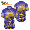 Baltimore Ravens Halloween Skull Pumpkin Hawaiian Shirt Baltimore Ravens Aloha Shirt 1
