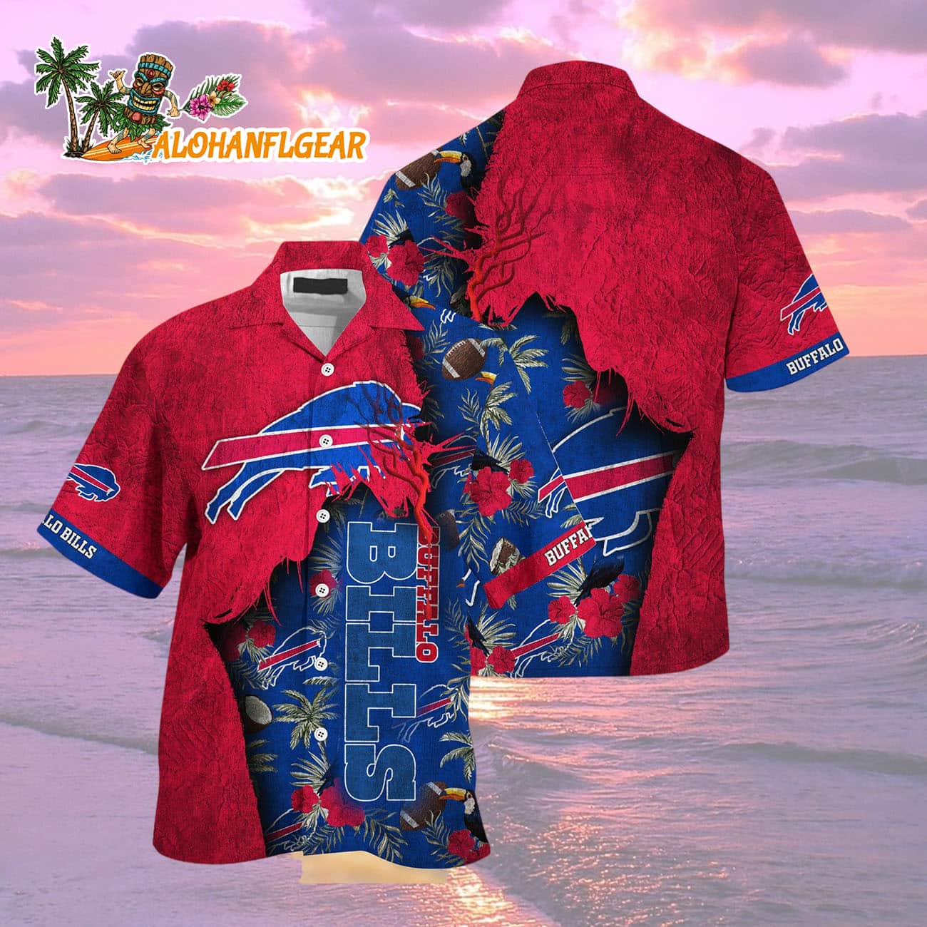 Buffalo Bills Football Team Summer God Hawaii Shirt, Football NFL Hawaiian Shirt Buffalo Bills Football Team Summer God Hawaii Shirt, Football NFL Hawaiian Shirt