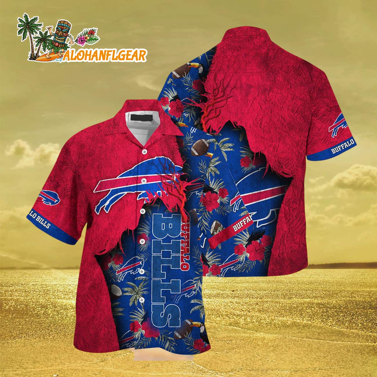 Buffalo Bills Football Team Summer God Hawaii Shirt, Football NFL Hawaiian Shirt Buffalo Bills Football Team Summer God Hawaii Shirt, Football NFL Hawaiian Shirt