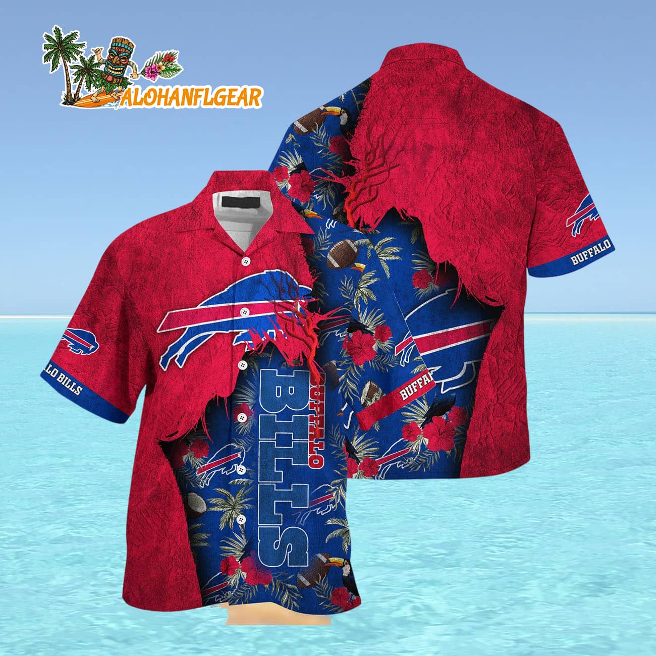Buffalo Bills Football Team Summer God Hawaii Shirt, Football NFL Hawaiian Shirt Buffalo Bills Football Team Summer God Hawaii Shirt, Football NFL Hawaiian Shirt