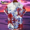 Buffalo Bills Great Wave Hawaiian Shirt Custom Name And Number NFL Aloha Shirt 1