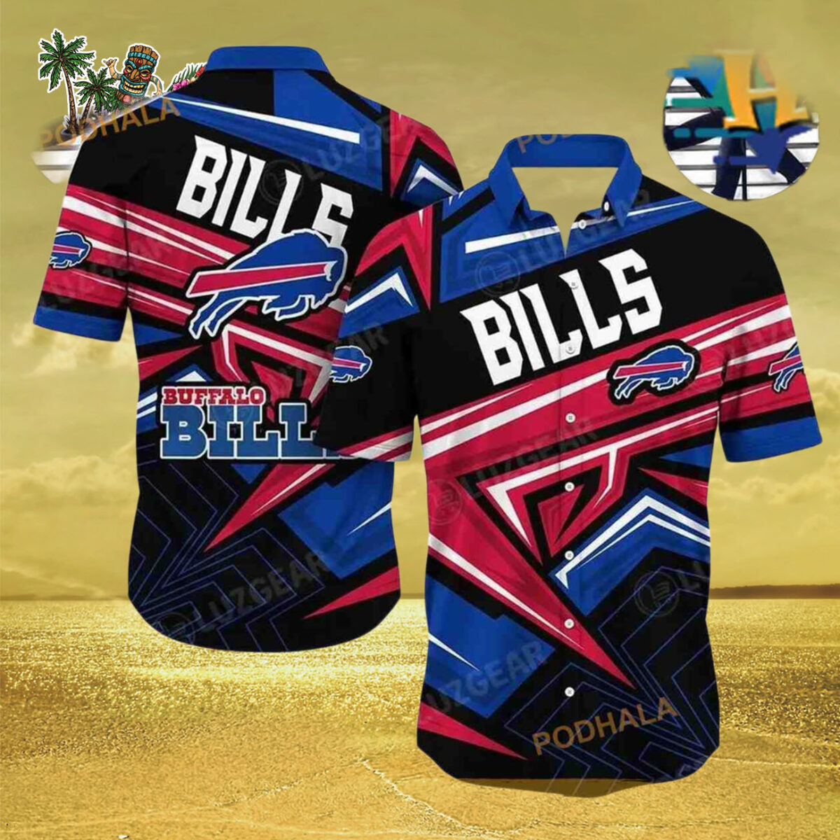 Buffalo Bills Hawaiian Shirt Trending Summer For Sports Fans Buffalo Bills Aloha Shirt 3