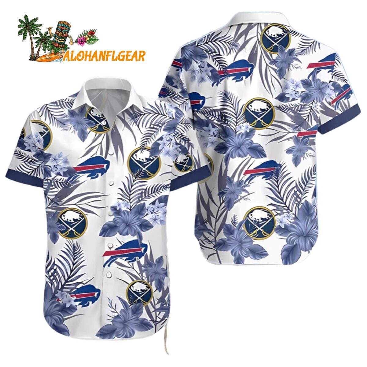 Buffalo Sabres Buffalo Bills Hawaiian Shirt Buffalo Bills Aloha Shirt 1