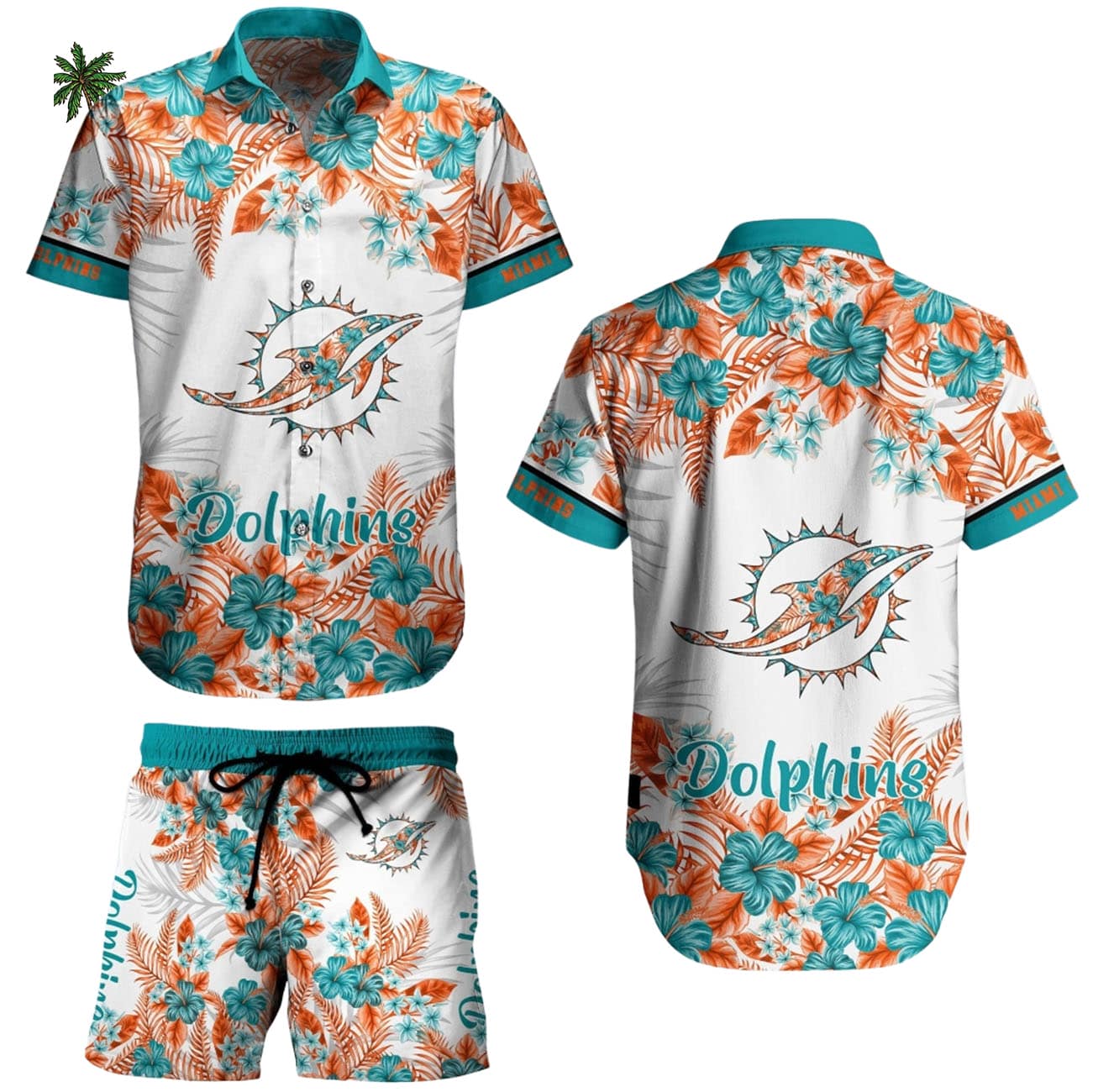 Button Up Shirt s Gift For Fan Him Her Unique, Miami Dolphins Aloha Shirt Button Up Shirt s Gift For Fan Him Her Unique, Miami Dolphins Aloha Shirt