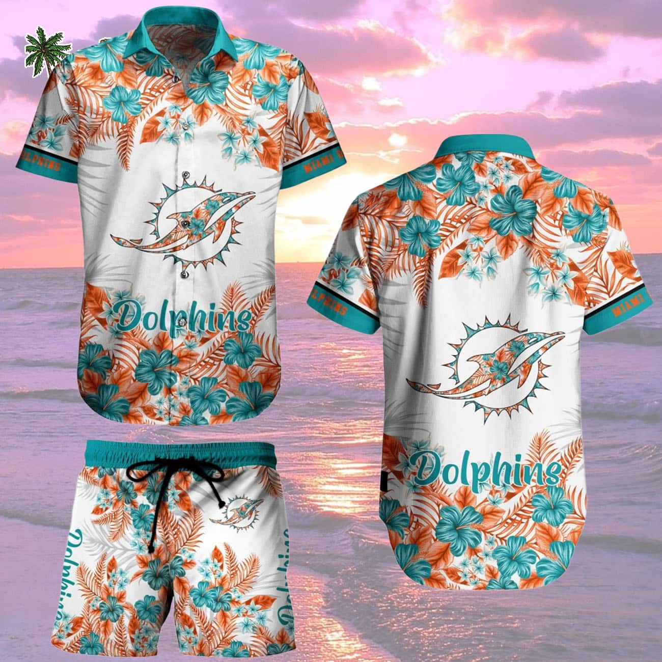 Button Up Shirt s Gift For Fan Him Her Unique, Miami Dolphins Aloha Shirt Button Up Shirt s Gift For Fan Him Her Unique, Miami Dolphins Aloha Shirt