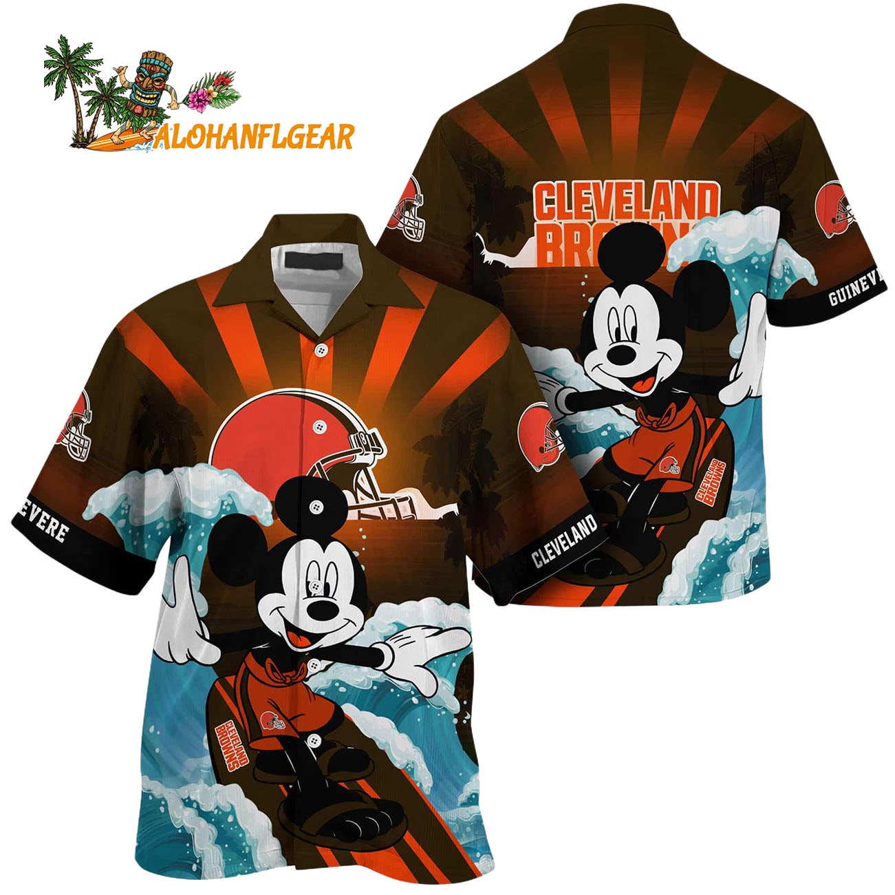Cleveland Browns Special Mickey Mouse Movies Design Summer Hawaiian Shirt, Cleveland Browns Aloha Shirt Cleveland Browns Special Mickey Mouse Movies Design Summer Hawaiian Shirt, Cleveland Browns Aloha Shirt