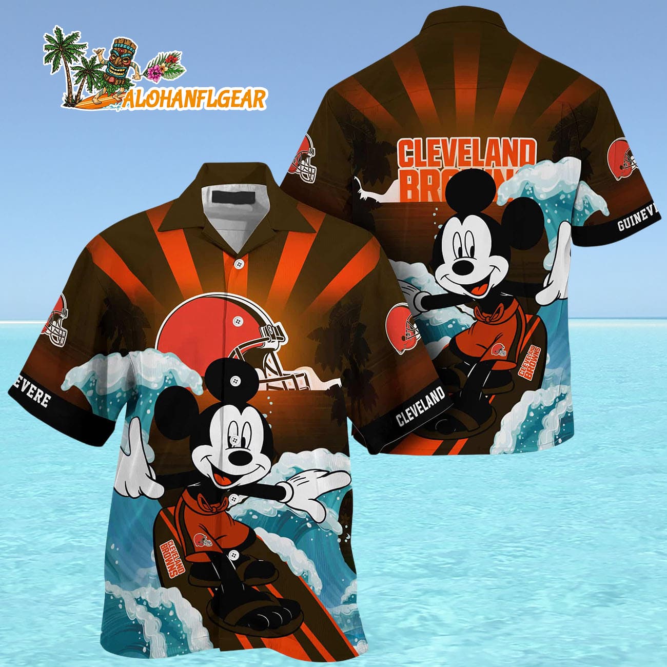Cleveland Browns Special Mickey Mouse Movies Design Summer Hawaiian Shirt, Cleveland Browns Aloha Shirt Cleveland Browns Special Mickey Mouse Movies Design Summer Hawaiian Shirt, Cleveland Browns Aloha Shirt