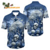Dallas Cowboys Halloween Skull Pumpkin Hawaiian Shirt Dallas Cowboys Aloha Shirt 1