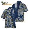 Dallas Cowboys Hawaiian Shirt Tropical Paradise Design Dallas Cowboys Aloha Shirt 1
