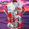 Denver Broncos Great Wave Hawaiian Shirt Custom Name And Number NFL Aloha Shirt 1