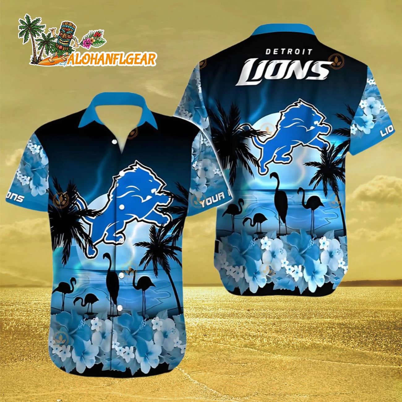 Detroit Lions Aloha Shirt Coconut Tree Pattern, Detroit Lions Aloha Shirt Detroit Lions Aloha Shirt Coconut Tree Pattern, Detroit Lions Aloha Shirt