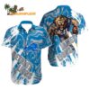 Detroit Lions Hawaiian Shirt Custom Name Detroit Lions Aloha Shirt 1