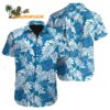 Detroit Lions Hawaiian Shirt Mens Tropical Leaf Detroit Lions Aloha Shirt 1