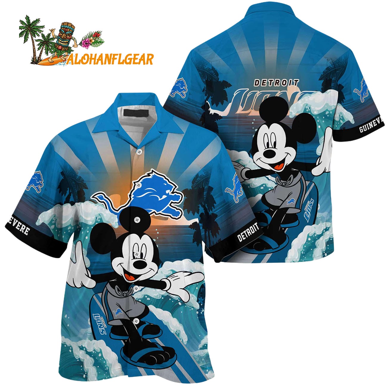 Detroit Lions Special Mickey Mouse Movies Design Summer Hawaiian Shirt, Detroit Lions Aloha Shirt Detroit Lions Special Mickey Mouse Movies Design Summer Hawaiian Shirt, Detroit Lions Aloha Shirt