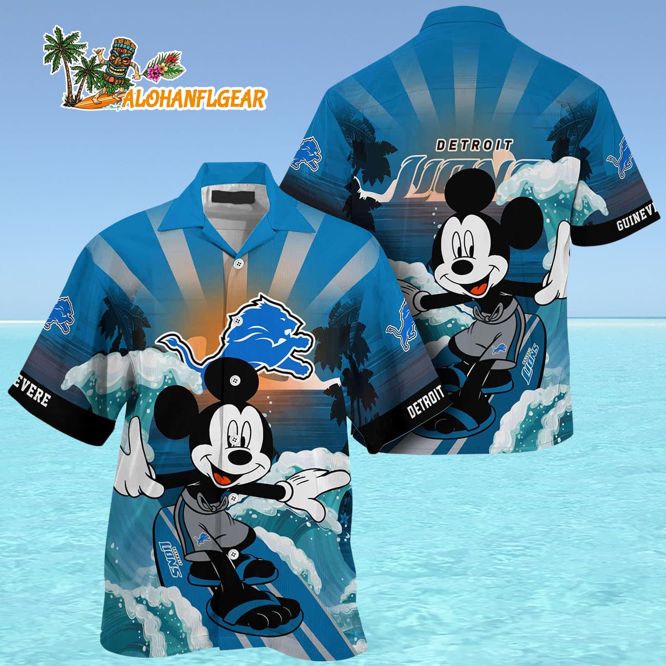 Detroit Lions Special Mickey Mouse Movies Design Summer Hawaiian Shirt, Detroit Lions Aloha Shirt Detroit Lions Special Mickey Mouse Movies Design Summer Hawaiian Shirt, Detroit Lions Aloha Shirt
