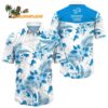 Detroit Lions Tropics Floral Pattern Hawaiian Shirt Detroit Lions Aloha Shirt 1