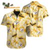 Gift For Fan Mens Womens Button Up Shirts Unique Pittsburgh Steelers Aloha Shirt 1