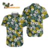 Green Bay Packers Hawaiian Shirt Floral Green Bay Packers Aloha Shirt 1