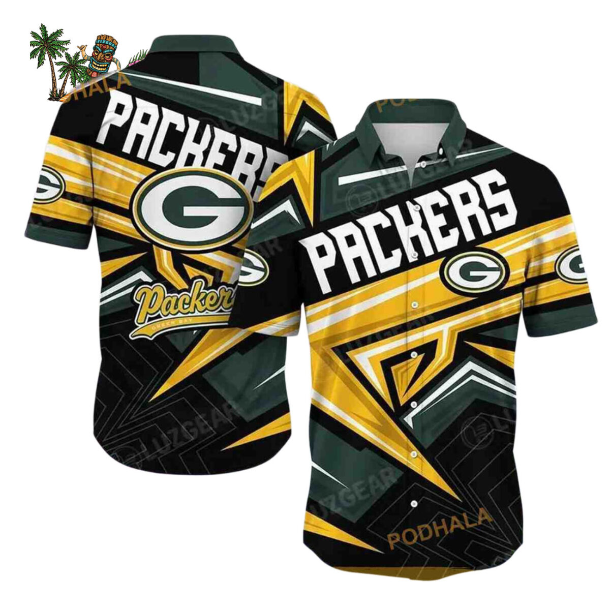 Green Bay Packers Hawaiian Shirt Trending Summer For Sports Fans Green Bay Packers Aloha Shirt 1