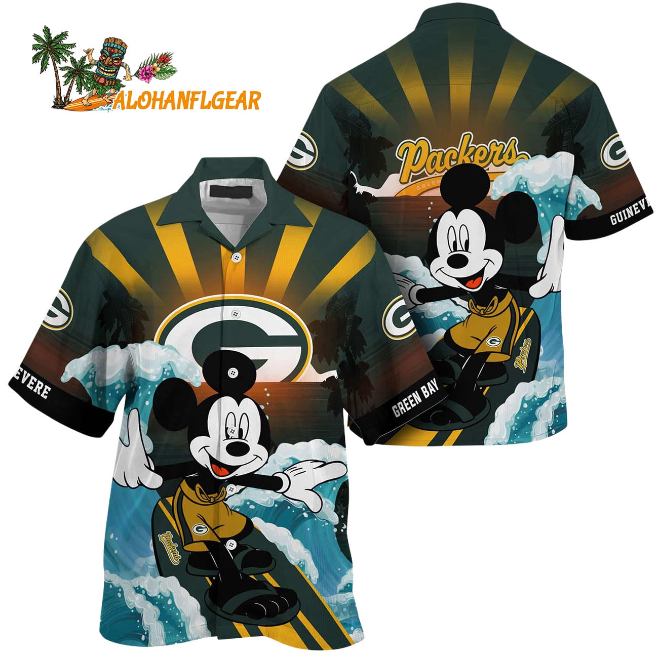 Green Bay Packers Special Mickey Mouse Movies Design Summer Hawaiian Shirt, Green Bay Packers Aloha Shirt Green Bay Packers Special Mickey Mouse Movies Design Summer Hawaiian Shirt, Green Bay Packers Aloha Shirt