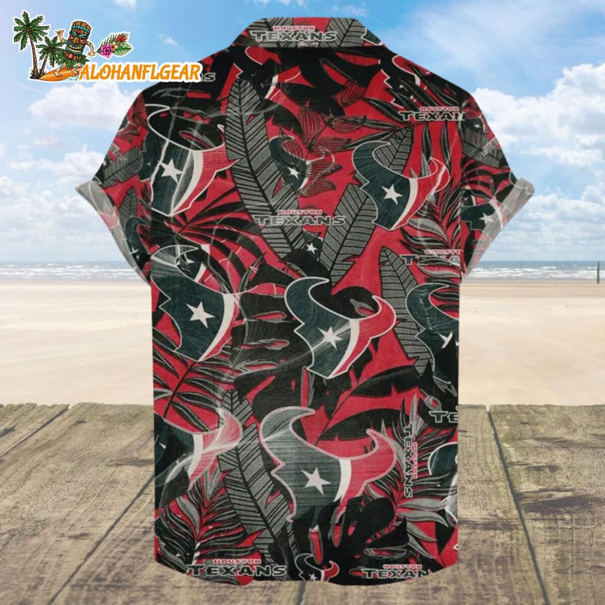 Houston Texans Hawaiian Shirt Retro Logo Revolution NFL Aloha Shirt 2025 1 Houston Texans Hawaiian Shirt Retro Logo Revolution NFL Aloha Shirt 2025 2