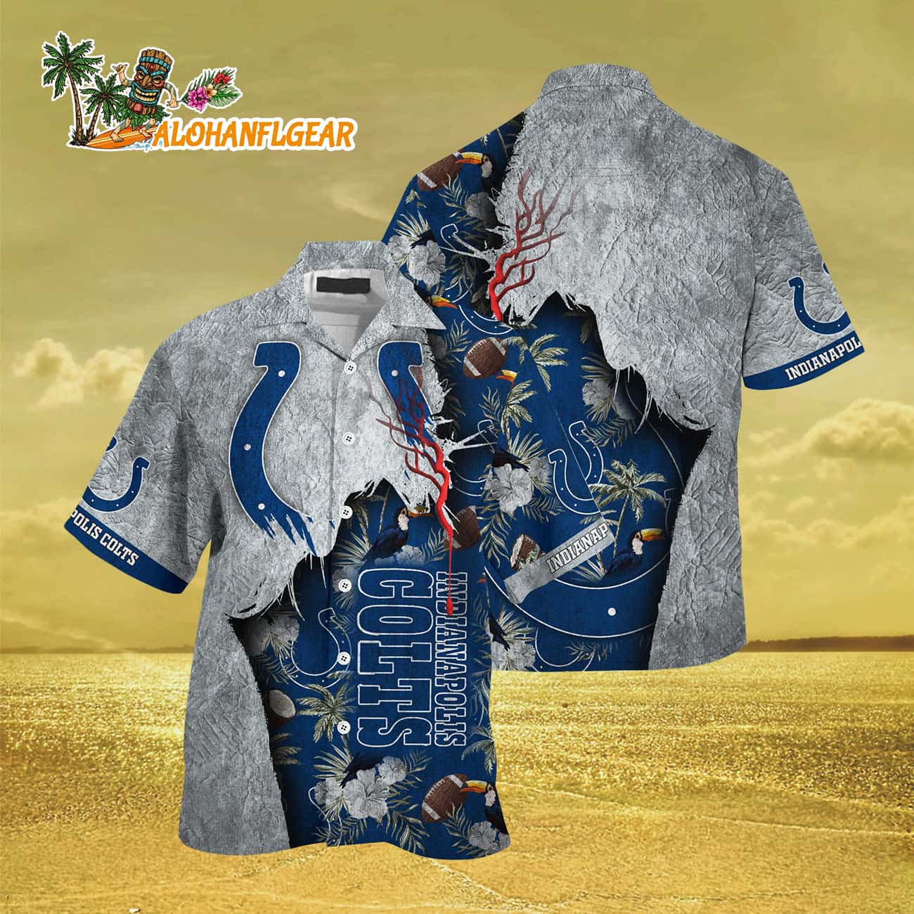 Indianapolis Colts Football Team Summer God Hawaii Shirt, Football NFL Hawaiian Shirt Indianapolis Colts Football Team Summer God Hawaii Shirt, Football NFL Hawaiian Shirt