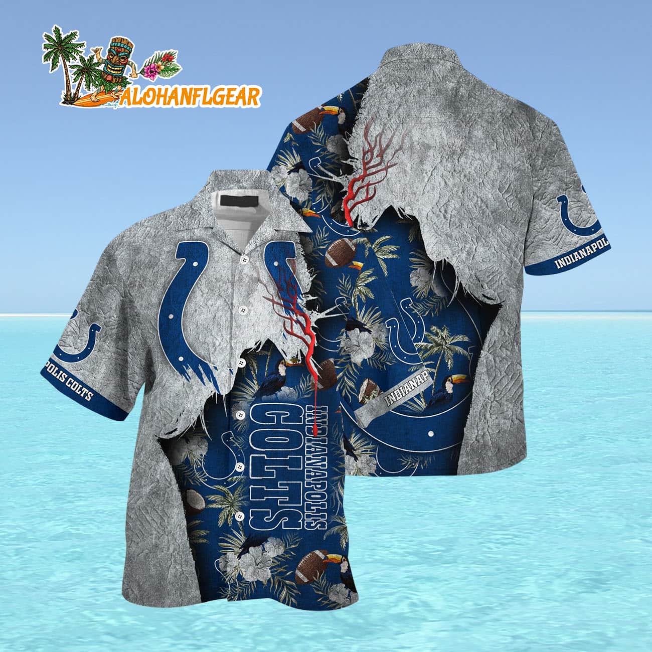 Indianapolis Colts Football Team Summer God Hawaii Shirt, Football NFL Hawaiian Shirt Indianapolis Colts Football Team Summer God Hawaii Shirt, Football NFL Hawaiian Shirt