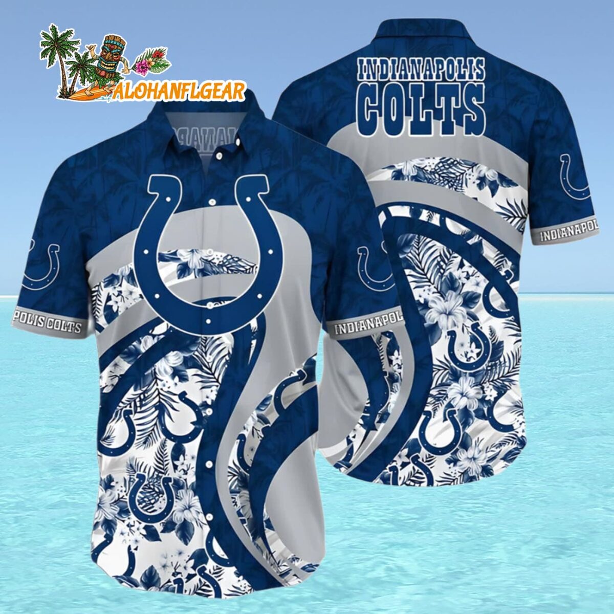 Indianapolis Colts Hawaiian Shirt Yeye Indianapolis Colts Aloha Shirt 4