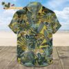 Jacksonville Jaguars Hawaiian Shirt Retro Logo Revolution NFL Aloha Shirt 2025 1