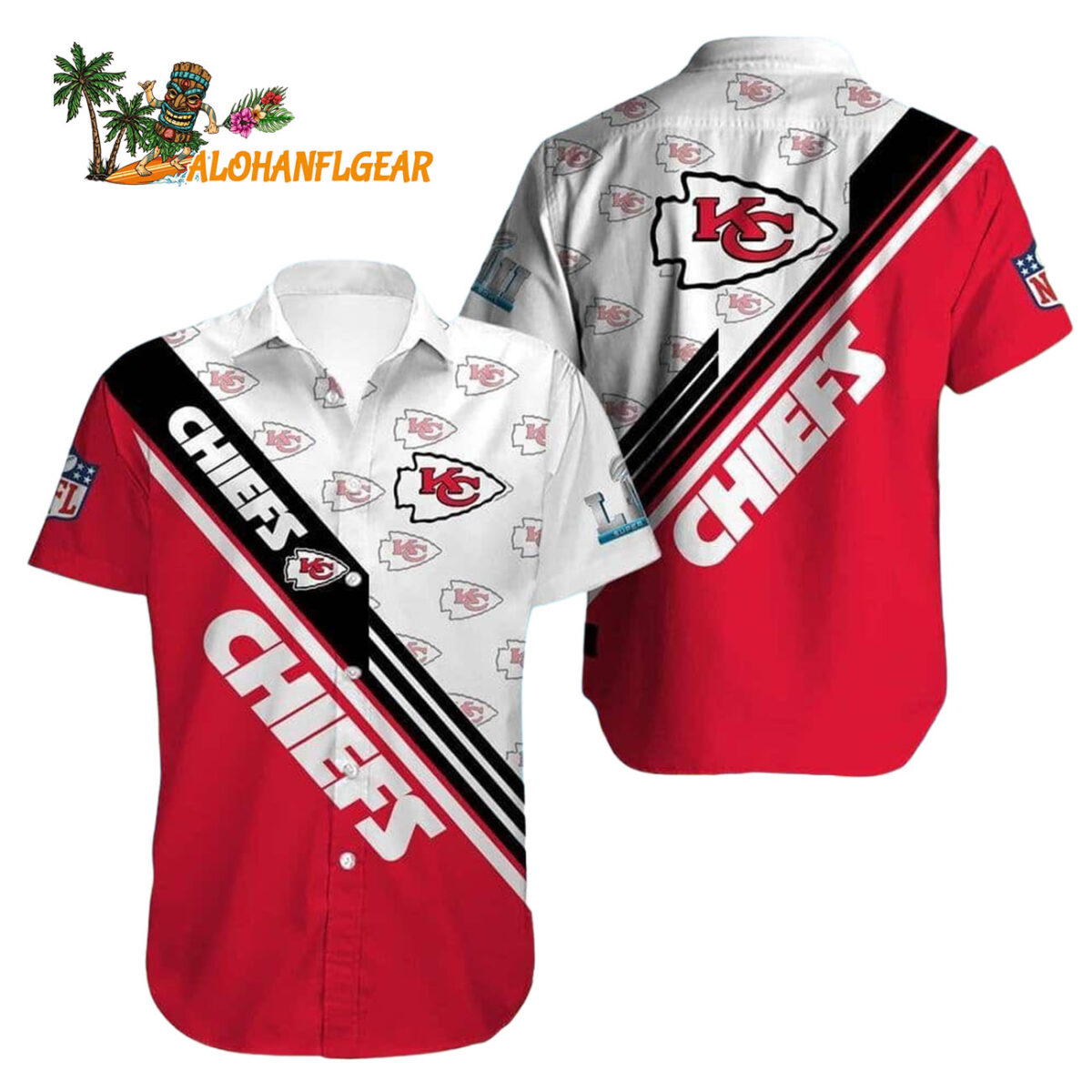Kansas City Chiefs Hawaiian Shirt Cool Gift For Football Players Kansas City Chiefs Aloha Shirt 1