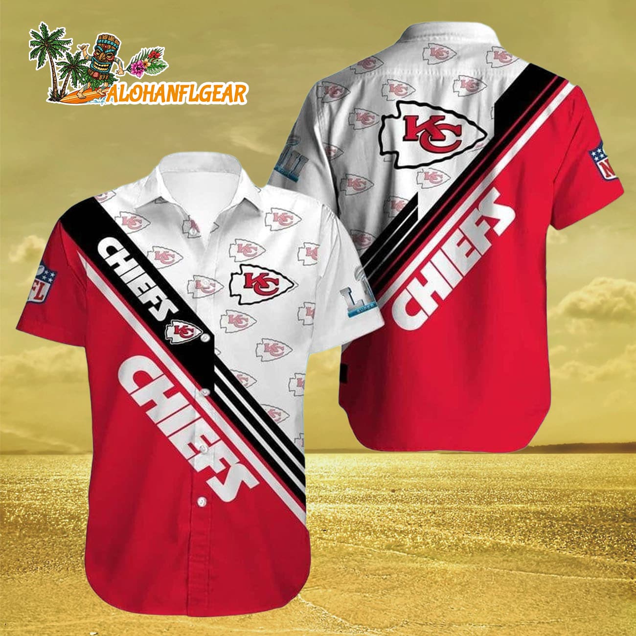 Kansas City Chiefs Hawaiian Shirt Cool Gift For Football Players, Kansas City Chiefs Aloha Shirt Kansas City Chiefs Hawaiian Shirt Cool Gift For Football Players, Kansas City Chiefs Aloha Shirt