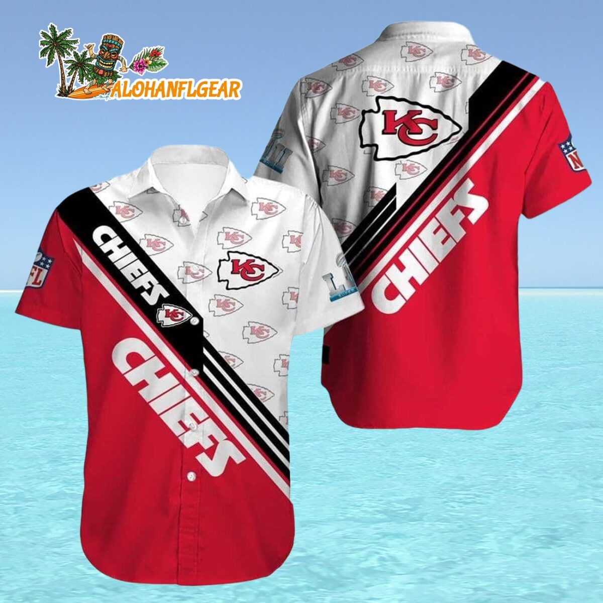 Kansas City Chiefs Hawaiian Shirt Cool Gift For Football Players Kansas City Chiefs Aloha Shirt 4