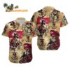 Kansas City Chiefs Hawaiian Shirt Pirate Skeleton Kansas City Chiefs Aloha Shirt 1