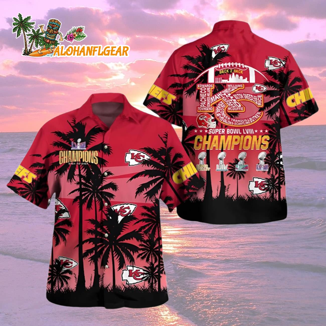 Kansas City Chiefs Hawaiian Shirt Super Bowl Champions, Kansas City Chiefs Aloha Shirt Kansas City Chiefs Hawaiian Shirt Super Bowl Champions, Kansas City Chiefs Aloha Shirt