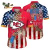 Kansas City Chiefs Independence Day Hawaii Shirt Kansas City Chiefs Aloha Shirt 1