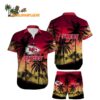 Kansas City Chiefs Sunset Paradise Hawaiian Shirt Kansas City Chiefs Aloha Shirt 1