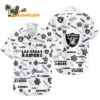 Las Vegas Raiders Hawaiian Shirt Tropical Beach Las Vegas Raiders Aloha Shirt 1