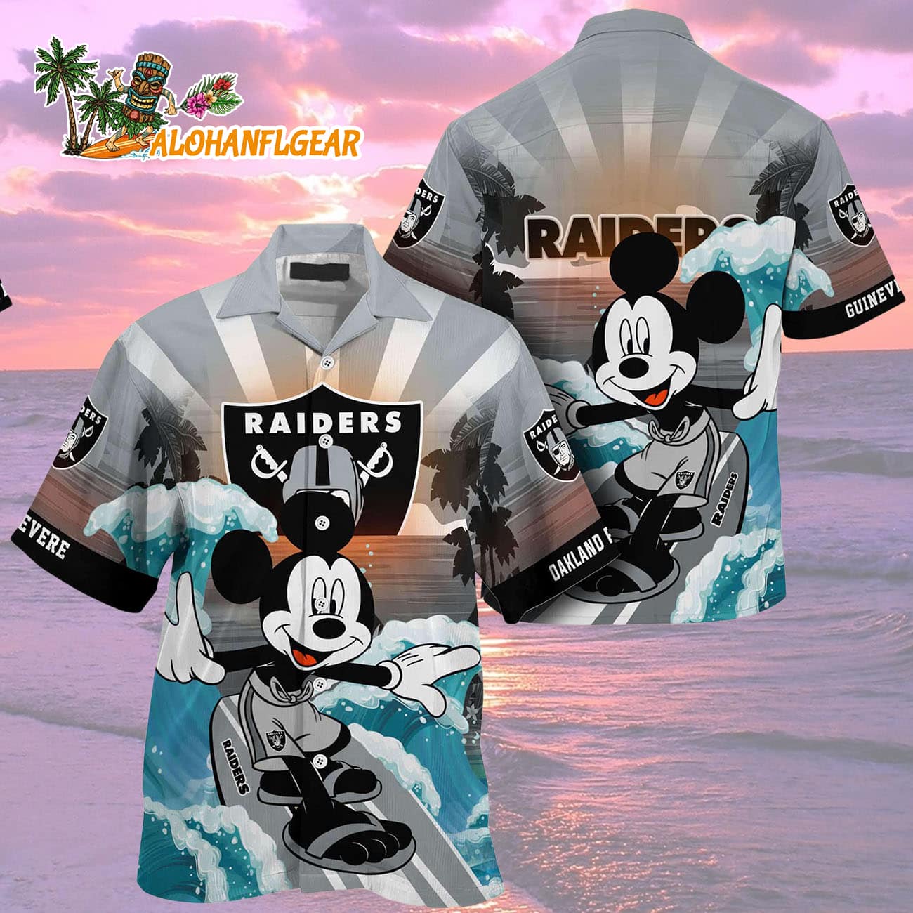 Las Vegas Raiders Special Mickey Mouse Movies Design Summer Hawaiian Shirt, Las Vegas Raiders Aloha Shirt Las Vegas Raiders Special Mickey Mouse Movies Design Summer Hawaiian Shirt, Las Vegas Raiders Aloha Shirt